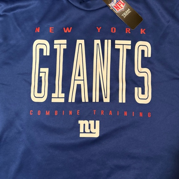 NY Giants Men’s XXL NFL Combine Pullover NWT Athletic Licensed - Picture 1 of 8